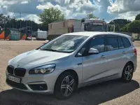Gebraucht BMW 216 Gran Tourer 116 PS (85 kW) 2018 Silber Van / Kleinbus