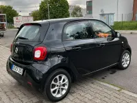 Usata Smart ForFour Passion 71 CV (52 kW) 2015 Nero Utilitaria
