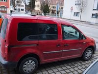 Gebraucht VW Caddy 102 PS (75 kW) 2016 Kirschrot Van / Kleinbus