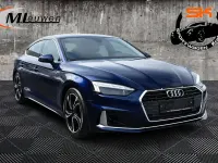 Usata Audi A5 Advanced Plus 204 CV (150 kW) 2022 Blu Coupé