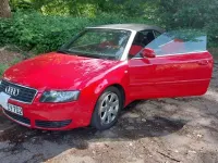 Gebraucht Audi Cabriolet 131 PS (96 kW) 2005 Rot Cabrio