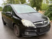 Gebraucht Opel Zafira Edition 105 PS (77 kW) 2006 Schwarz Van / Kleinbus