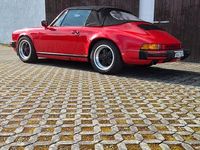 Gebraucht Porsche 911 Carrera Cabriolet 207 PS (152 kW) 1986 Rot Cabrio