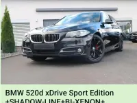 Gebraucht BMW 520 Shadowline 190 PS (139 kW) 2015 Schwarz Kombi