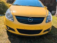 Gebraucht Opel Corsa 101 PS (74 kW) 2010 Gelb Kleinwagen