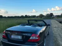 Gebraucht Mercedes CLK200 184 PS (135 kW) 2009 Schwarz Cabrio