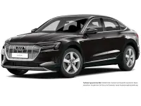 Gebraucht Audi e-tron Sportback S-Line 300 kW (408 PS) 2022 Brillantschwarz SUV