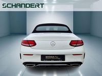 Gebraucht Mercedes C220 194 PS (142 kW) 2020 Polarweiss Cabrio