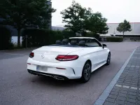 Gebraucht Mercedes C220 194 PS (142 kW) 2019 Weiß Cabrio