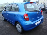 Gebraucht Nissan Micra Acenta 80 PS (58 kW) 2011 Blau metallic Kleinwagen