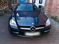 Gebraucht Mercedes SLK200 2012 Blau Cabrio