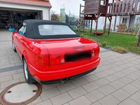 Second-hand Audi 80 114 CP (83 kW) 1996 Roșu Cabrio