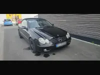 Gebraucht Mercedes CLK200 163 PS (119 kW) 2005 Schwarz Cabrio