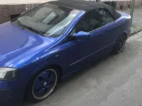 Gebraucht Opel Astra 101 PS (74 kW) 2003 Blau Cabrio