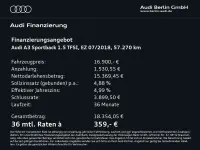 Occasion Audi A3 Design 150 ch (110 kW) 2018 Argent Berline