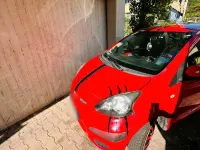 Gebraucht Toyota Aygo 68 PS (50 kW) 2009 Rot Kleinwagen