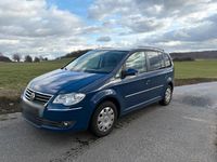 Gebraucht VW Touran Highline 140 PS (102 kW) 2009 Blau Van / Kleinbus