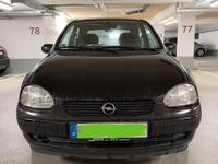 Gebraucht Opel Corsa 54 PS (39 kW) 2001 Schwarz Kleinwagen
