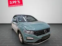 Gebraucht VW T-Roc Active 150 PS (110 kW) 2021 Cactus green schwarz SUV