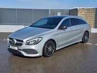Gebraucht Mercedes CLA200 Shooting Brake AMG 136 PS (100 kW) 2017 Polarsilber  metalliclack Kombi