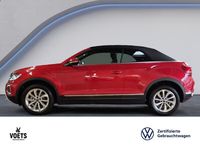 Gebraucht VW T-Roc Cabriolet Style 116 PS (85 kW) 2024 Kings red metallic Cabrio