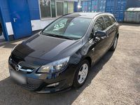 Gebraucht Opel Astra 120 PS (88 kW) 2014 Schwarz Kombi