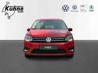 Gebraucht VW Caddy Comfortline 125 PS (91 kW) 2017 Rot Van / Kleinbus