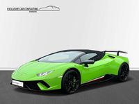 Gebraucht Lamborghini Huracán 639 PS (469 kW) 2018 Verde mantis Cabrio