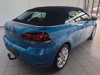 Gebraucht VW Golf Cabriolet Highline 122 PS (89 kW) 2014 Blau Cabrio