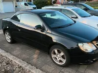 Brugt VW Eos 116 HK (85 kW) 2006 Sort Cabriolet