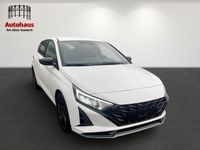 Neu Hyundai i20 Blackline 90 PS (66 kW) 2025 Atlas white / sol Kleinwagen