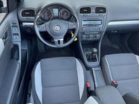 Gebraucht VW Golf Cabriolet Life 105 PS (77 kW) 2013 Schwarz Cabrio