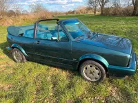 Gebraucht VW Golf Cabriolet 98 PS (72 kW) 1991 Grün Cabrio