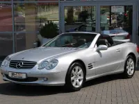 Gebraucht Mercedes SL500 306 PS (225 kW) 2003 Silber Cabrio