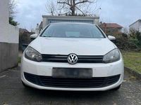 Gebraucht VW Golf VI 86 PS (63 kW) 2012 Weiß Kleinwagen