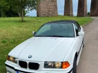 Gebraucht BMW 328 Cabriolet Performance 193 PS (141 kW) 1995 Weiß Cabrio