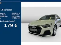 Gebraucht Audi A1 Sportback Advanced 116 PS (85 kW) 2026 Weiß Kleinwagen