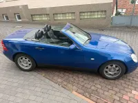 Gebraucht Mercedes SLK200 Edition 136 PS (100 kW) 1999 Blau Cabrio
