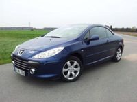 Gebraucht Peugeot 307 CC Tendance 140 PS (102 kW) 2006 Blau metallic Cabrio
