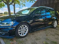 Second-hand VW Golf VII R-line 150 CP (110 kW) 2020 Negru Break