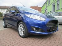 Gebraucht Ford Fiesta Titanium 82 PS (60 kW) 2014 Blau Kleinwagen