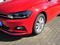 Gebraucht VW Polo Highline 95 PS (69 kW) 2018 Rot Kleinwagen