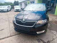 Gebraucht Skoda Rapid Ambition 105 PS (77 kW) 2014 Schwarz Kleinwagen
