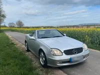 Gebraucht Mercedes SLK200 163 PS (119 kW) 2003 Grau Cabrio