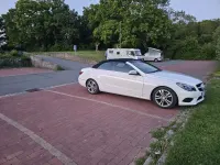 Gebraucht Mercedes E200 184 PS (135 kW) 2015 Weiß Cabrio