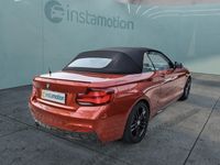 gebraucht BMW 230 i Cabriolet DSG AHK LED RüKa Sitzh.