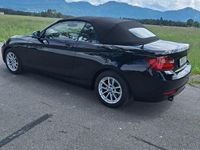 Gebraucht BMW 218 Advantage 136 PS (100 kW) 2016 Schwarz Cabrio
