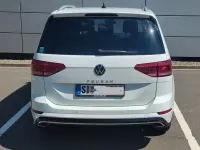 Gebraucht VW Touran Highline 150 PS (110 kW) 2022 Weiß Van / Kleinbus