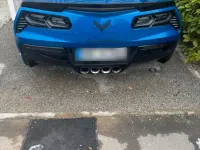 Second-hand Corvette C7 466 CP (342 kW) 2016 Albastru Coupe
