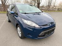 Gebraucht Ford Fiesta Trend 82 PS (60 kW) 2009 Blau Kleinwagen